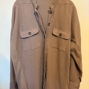 Women’s Tan Waffle Knit